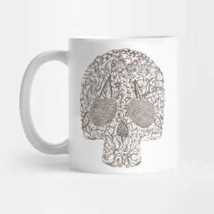 Ornament Skull Mug